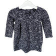 Unisex Aarrelabel - Tricot tunic, size 86 - 92 - Black ()