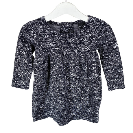 Unisex Aarrelabel - Tricot tunic, size 86 - 92 - Black ()