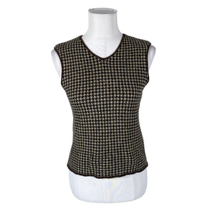 Unisex Hillary Rohde - Knit vest, size 38 - Brown (1)