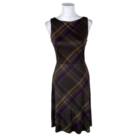 Unisex Lauren Ralph Lauren - Tricot dress, size 36 - Brown ()