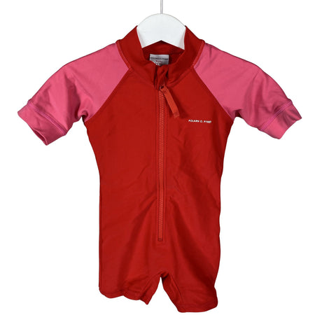 Unisex Polarn O. Pyret - Swimsuit, size 86 - 92 - Red ()