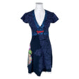 Unisex Desigual - Tricot dress, size 38 - Blue ()