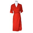 Unisex Arket - Schiffon dress, size 40 - Red ()