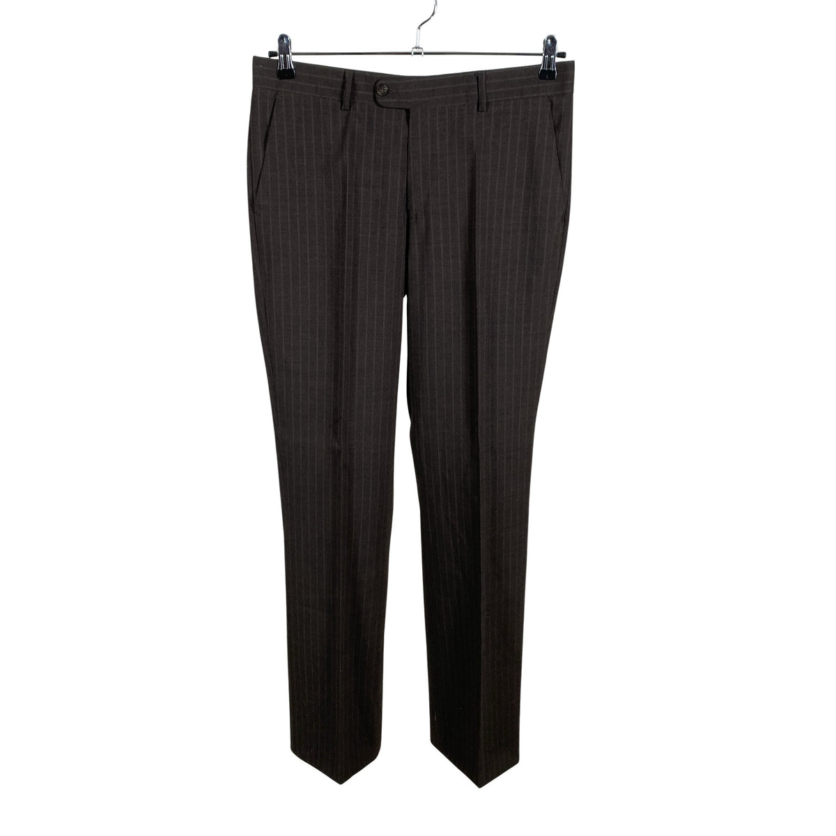 Unisex Selected - Suit pants, size W33 - Brown (1)