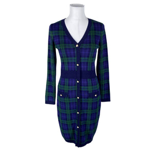 Unisex Taylor - Knit dress, size 38 - Blue (1)
