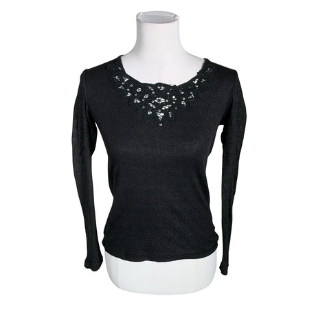 Unisex Fransa - Tricot shirt, size 36 - Black ()