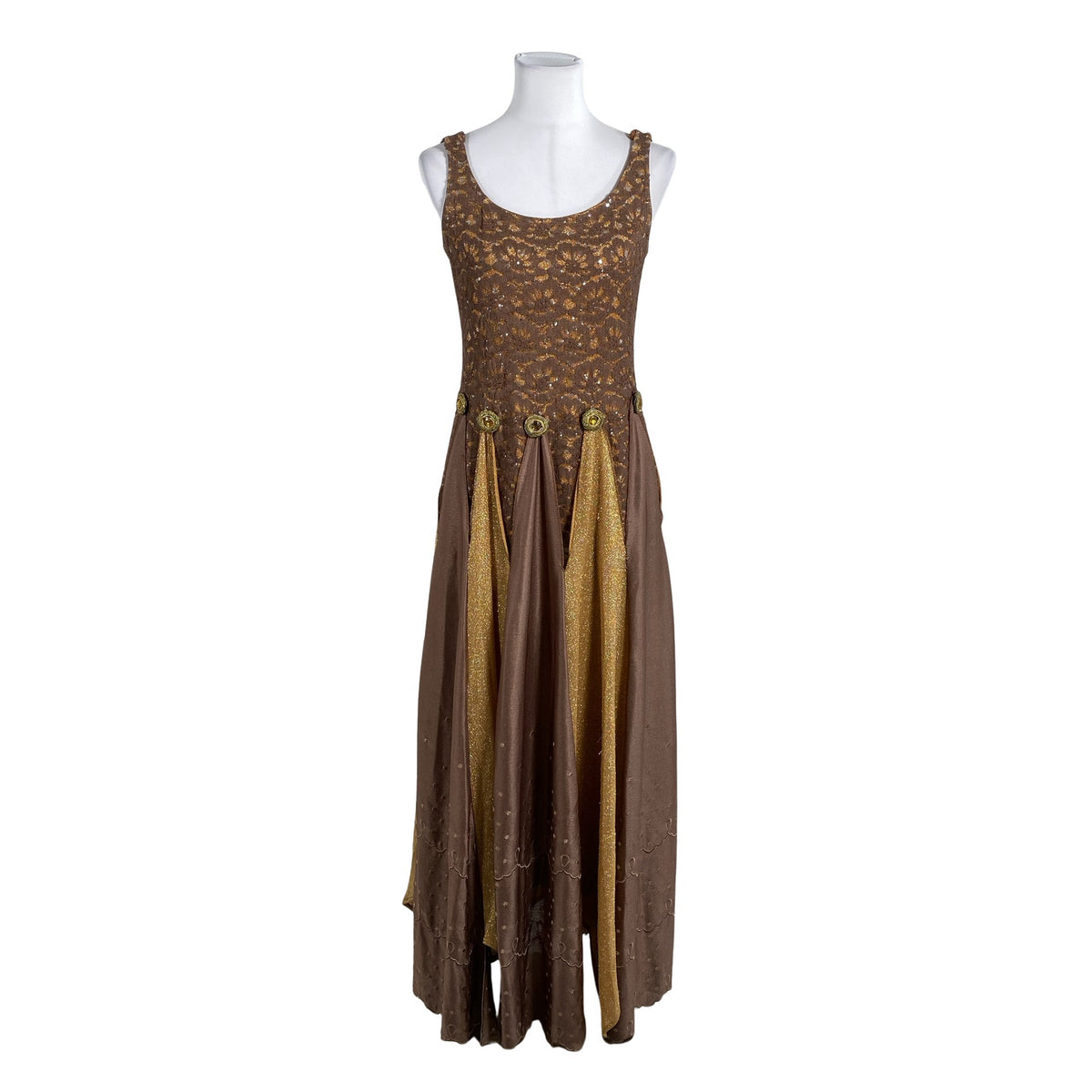 Unisex Handmade - Party dress, size 36 - Brown (1)
