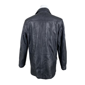 Unisex Marlboro Classics - Leather jacket, size L - Black (3)