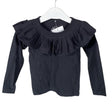 Unisex Metsola - Tricot shirt, size 92 - 98 - Black ()
