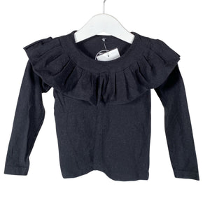 Unisex Metsola - Tricot shirt, size 92 - 98 - Black (1)