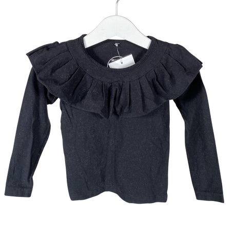 Unisex Metsola - Tricot shirt, size 92 - 98 - Black ()