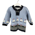 Unisex Handmade - Sweater, size 128 - 134 - Light blue ()