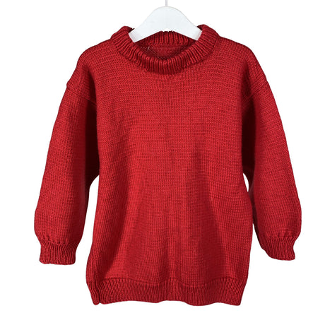 Unisex Handmade - Sweater, size 134 - 140 - Red ()