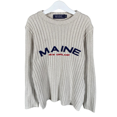 Unisex Maine New England - Sweater, size 134 - 140 - Beige ()