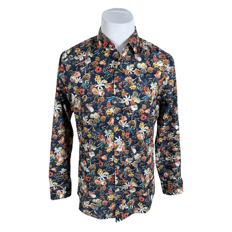 Unisex Petrifun - Collared shirt, size L - Blue ()
