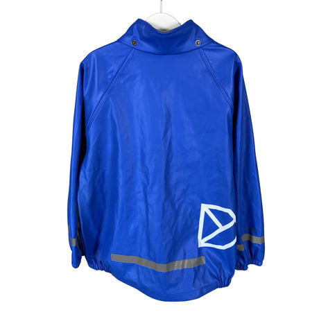 Unisex Didriksons - Rain jacket, size 128 - 134 - Blue (2)
