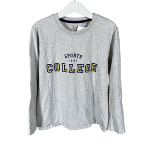 Unisex Sanetta - Tricot shirt, size 134 - 140 - Gray (1)