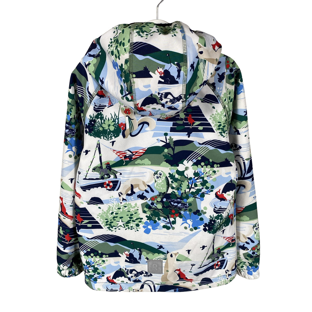 Unisex Reima - Soft shell jacket, size 128 - 134 - White (2)