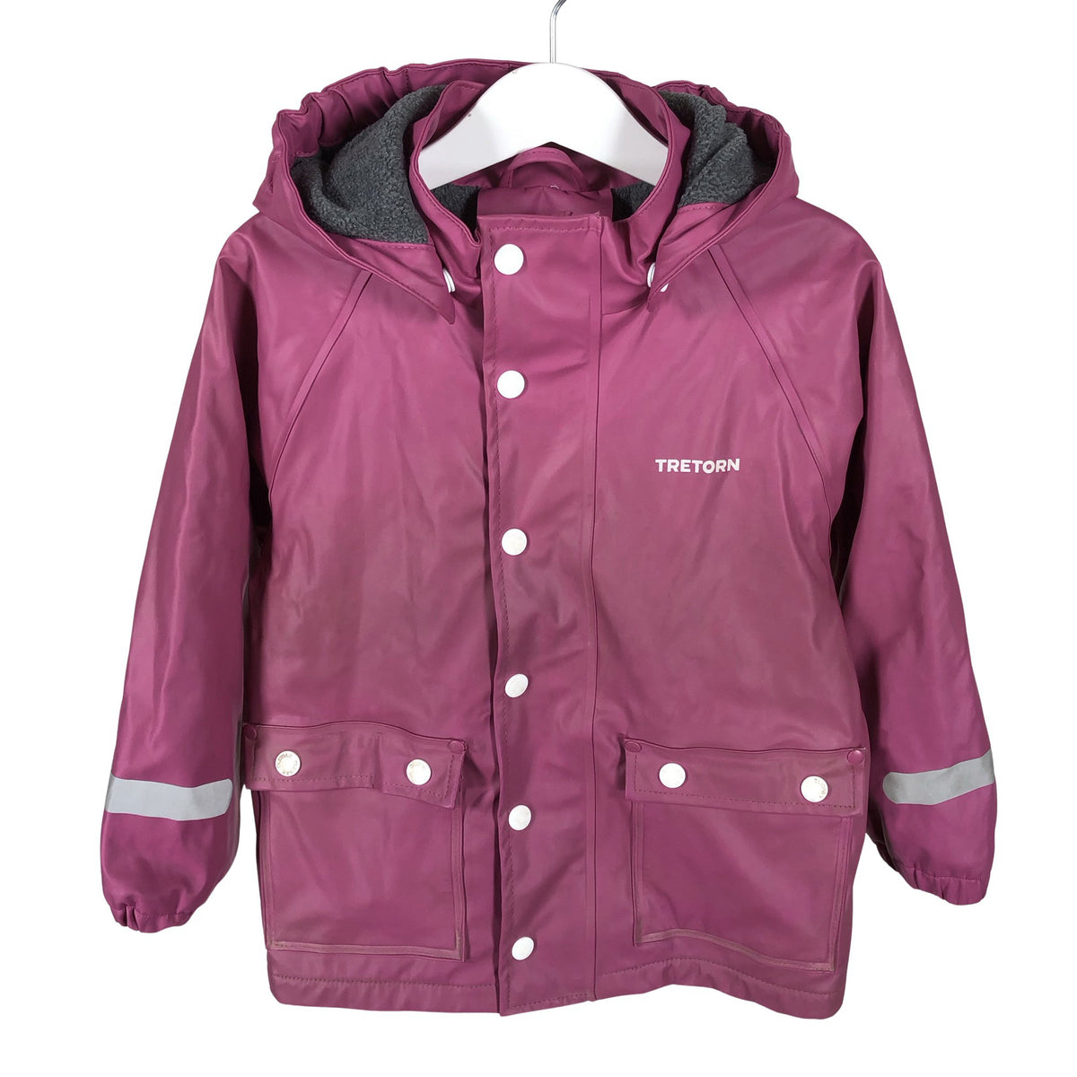 Unisex Tretorn - Rain jacket, size 98 - 104 - Violet (1)