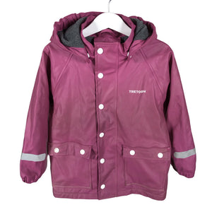 Unisex Tretorn - Rain jacket, size 98 - 104 - Violet (1)