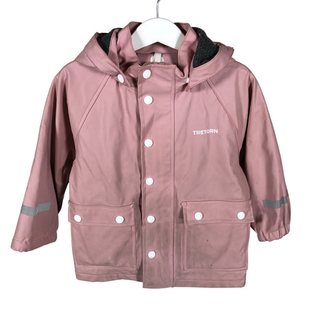 Unisex Tretorn - Rain jacket, size 86 - 92 - Light pink ()