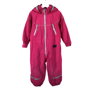 Unisex Polarn O. Pyret - Spring/Fall overall, size 104 - 110 - Pink (1)