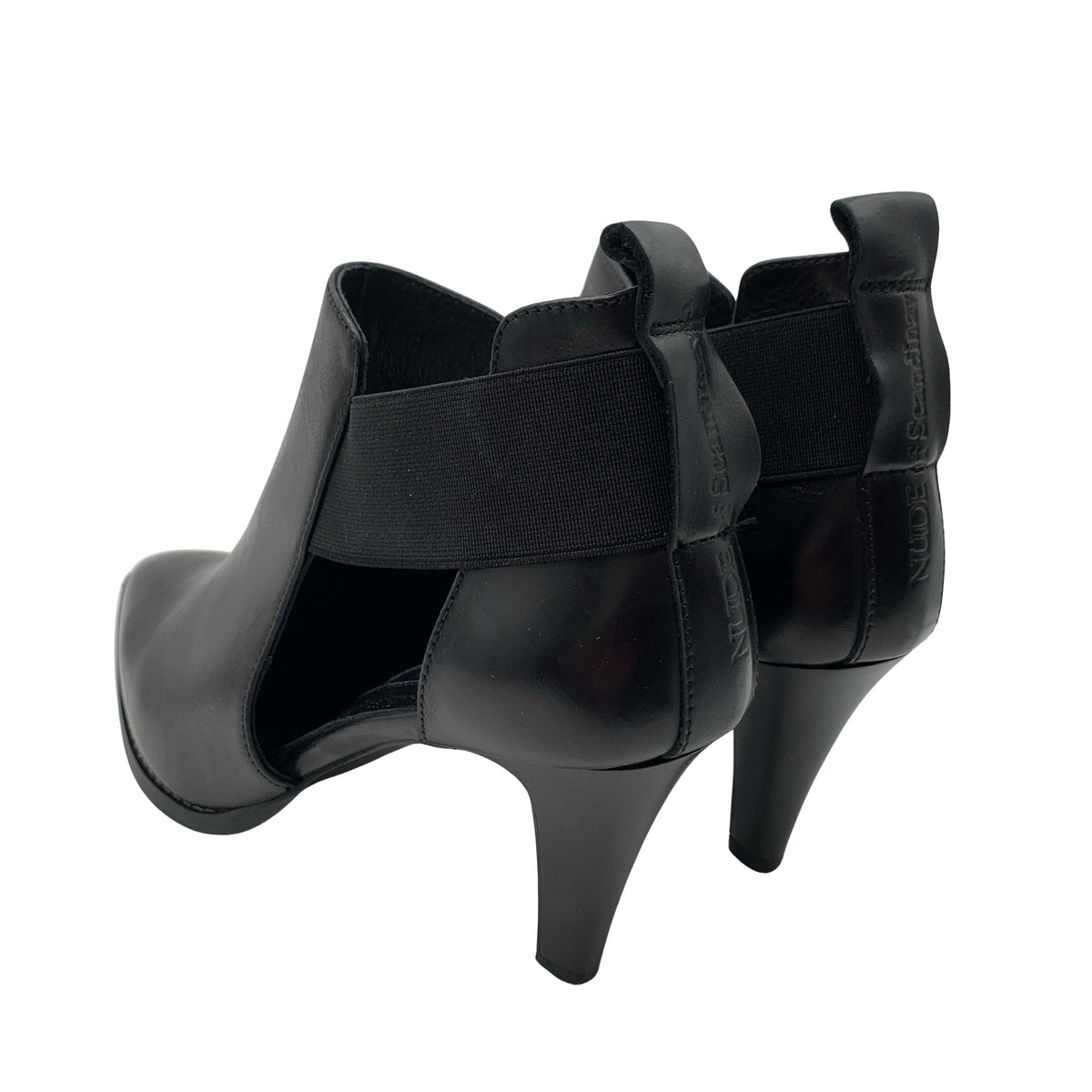Unisex Nude of Scandinavia - High heels, size 38 - Black (3)