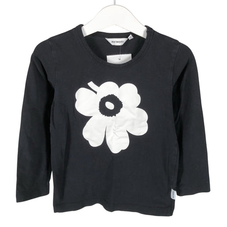 Unisex Marimekko - Tricot shirt, size 104 - 110 - Black ()