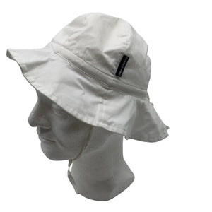 Unisex Polarn O. Pyret - Summer hat, size 52 - 54 cm - White (2)