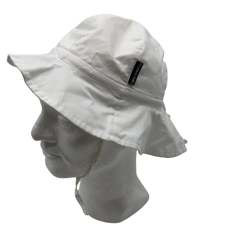 Unisex Polarn O. Pyret - Summer hat, size 52 - 54 cm - White (2)