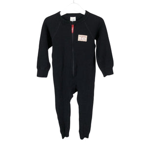 Unisex Ruskovilla - Wool overall, size 98 - 104 - Black (1)