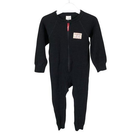 Unisex Ruskovilla - Wool overall, size 98 - 104 - Black ()