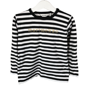 Unisex Marimekko - Tricot shirt, size 104 - 110 - Black (1)