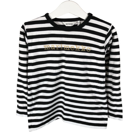 Unisex Marimekko - Tricot shirt, size 104 - 110 - Black ()