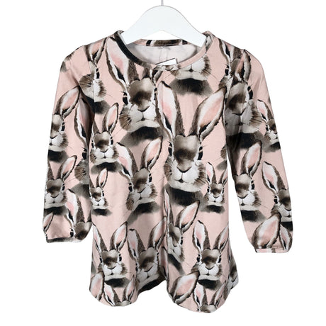 Unisex Metsola - Tricot dress, size 98 - 104 - Light pink ()