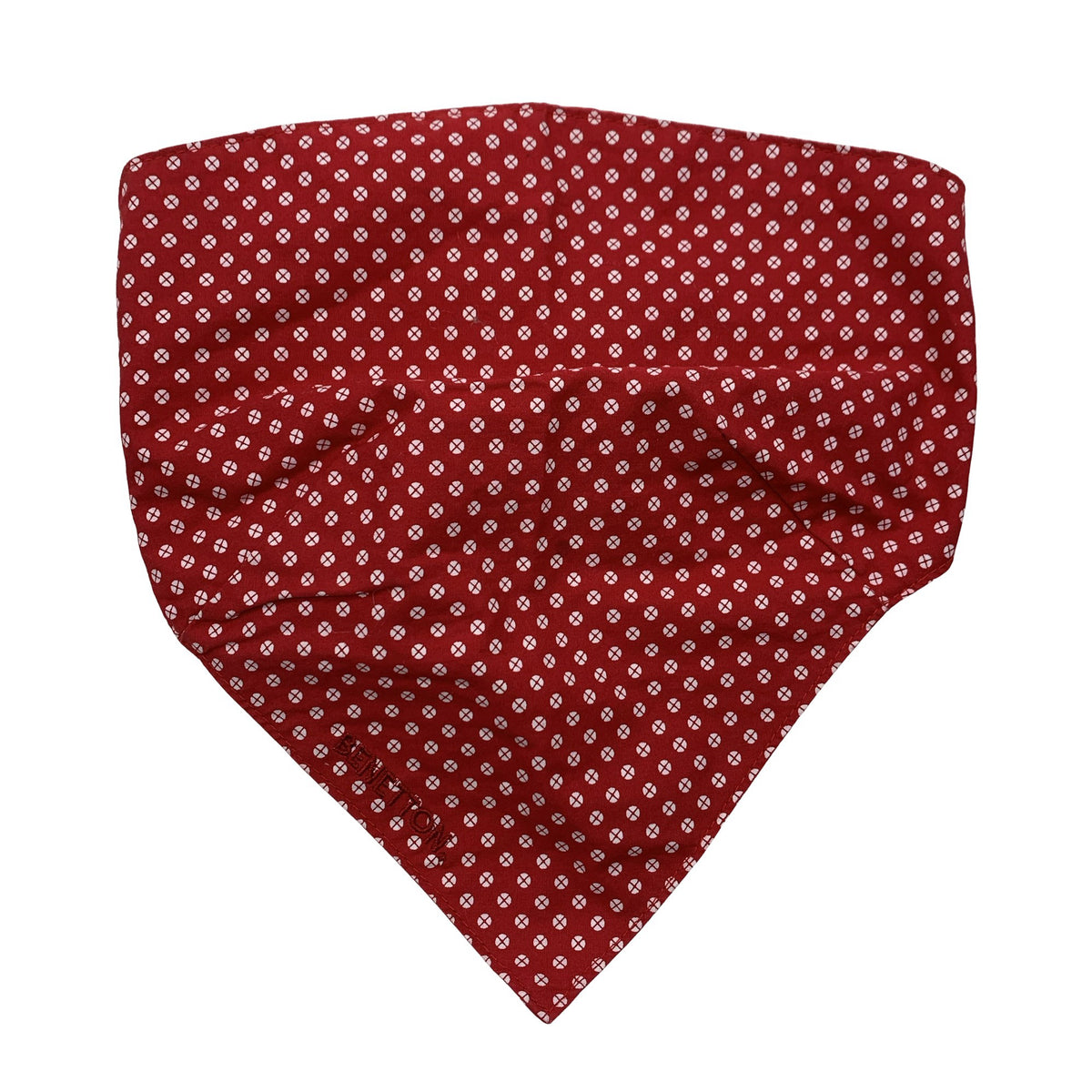 Unisex Benetton - Headscarf, size 74 - 80 - Red (1)