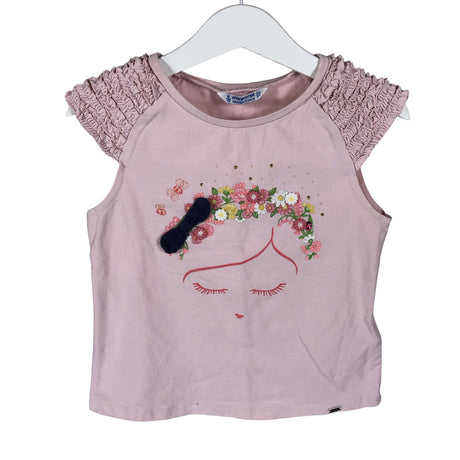 Unisex Mayoral - T-shirt, size 110 - 116 - Light pink ()