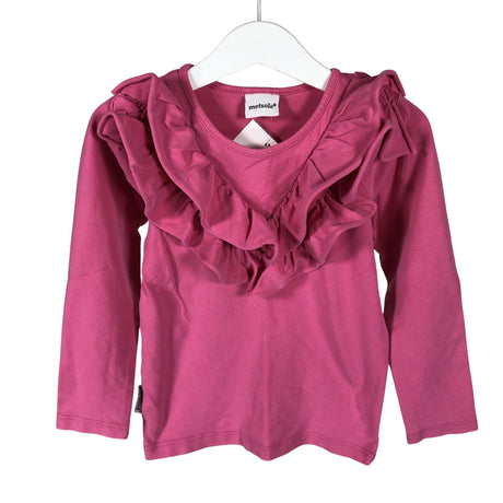 Unisex Metsola - Tricot shirt, size 110 - 116 - Pink ()