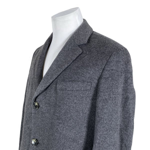 Unisex Hugo Boss - Wool coat, size 48 - Gray (2)