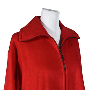Unisex Marimekko - Wool coat, size 34 - Red (3)
