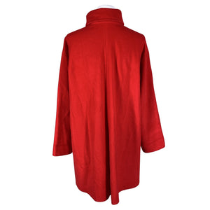 Unisex Marimekko - Wool coat, size 34 - Red (2)
