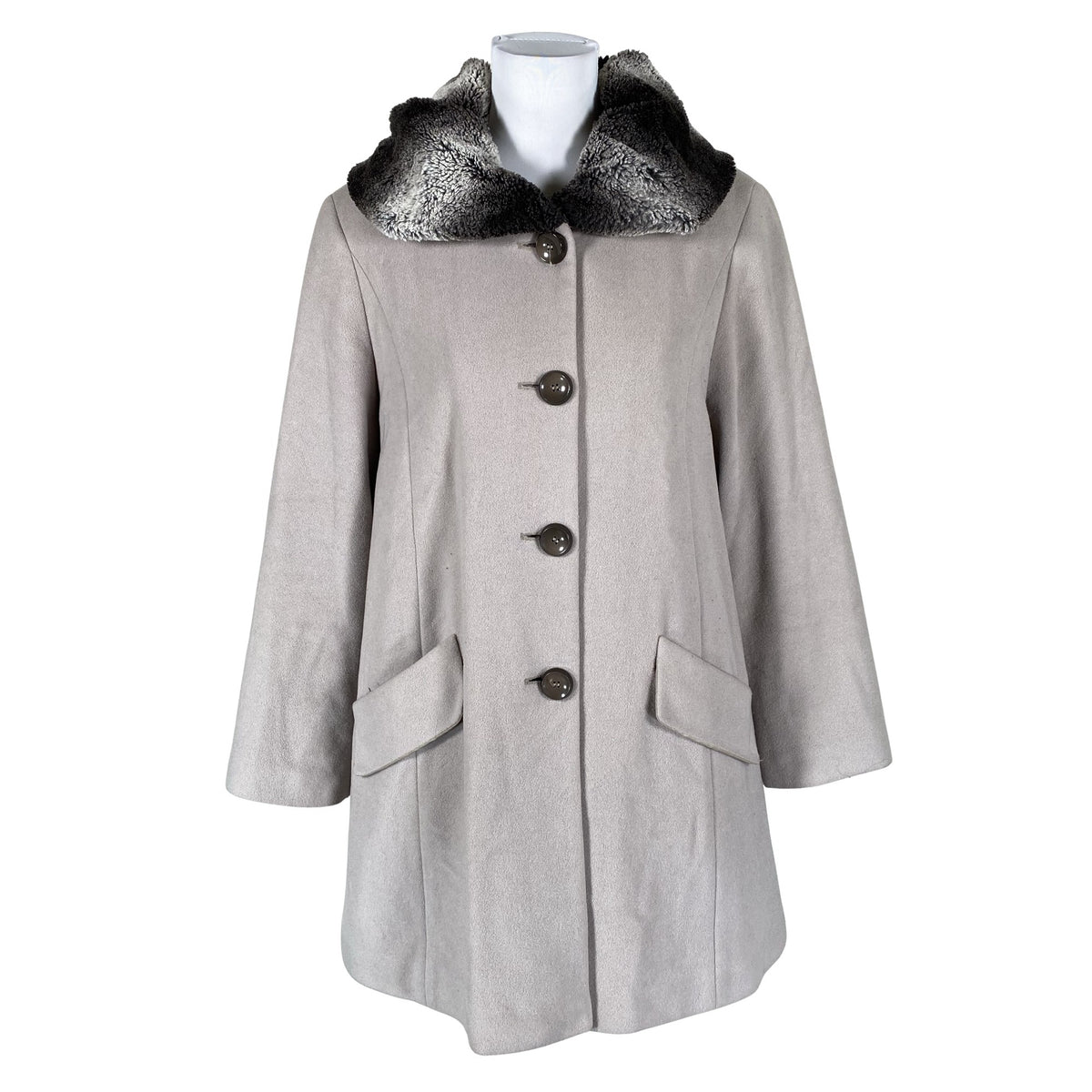 Unisex Gelco - Wool coat, size 38 - Gray (1)