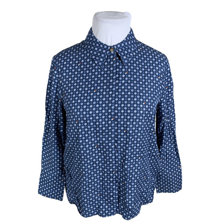 Unisex Tommy Hilfiger - Collared shirt, size 42 - Blue ()