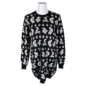Unisex Kaino - Knit tunic, size 40 - Black (1)