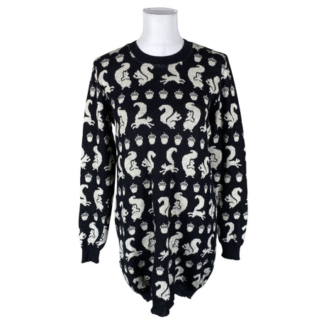 Unisex Kaino - Knit tunic, size 40 - Black ()
