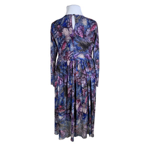 Unisex Nümph - Schiffon dress, size 42 - Violet (2)