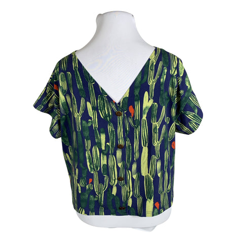 Unisex Aarrelabel - T-shirt, size 44 - Blue (2)