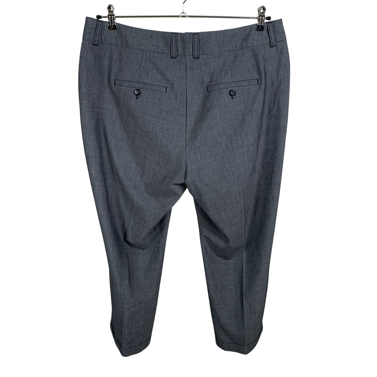Unisex Ulla Popken - Slacks, size 46 - Gray (2)