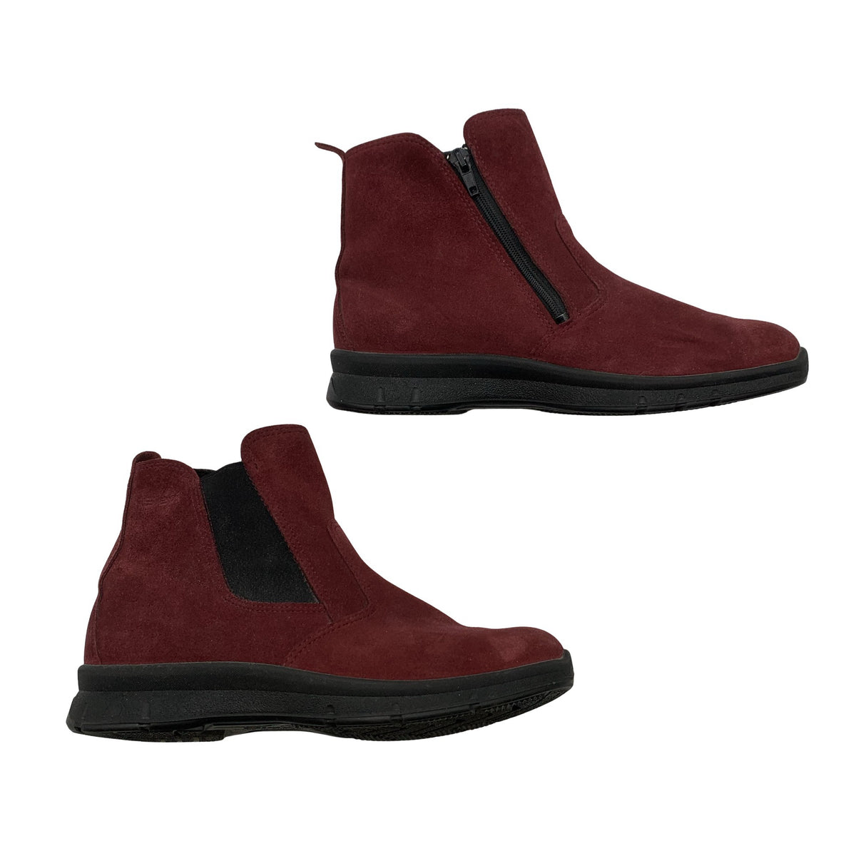 Unisex Sievi - Ankle boots, size 38 - Red (1)