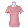 Unisex Gymflex - Sports shirt, short sleeve, size 36 - Light pink ()